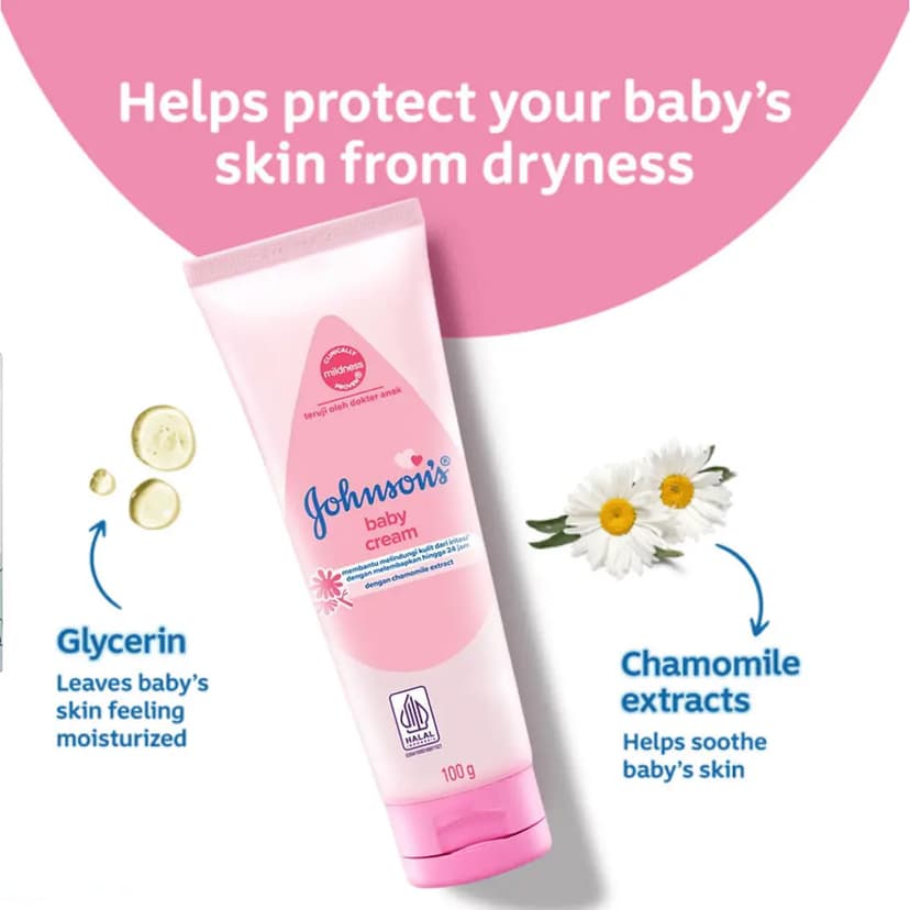 Johnson Baby Cream 100g