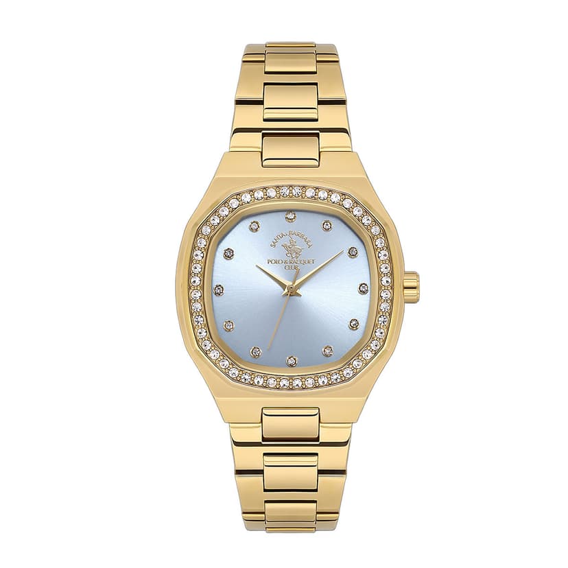 Santa Barbara Polo & Racquet Club Gold Watch
