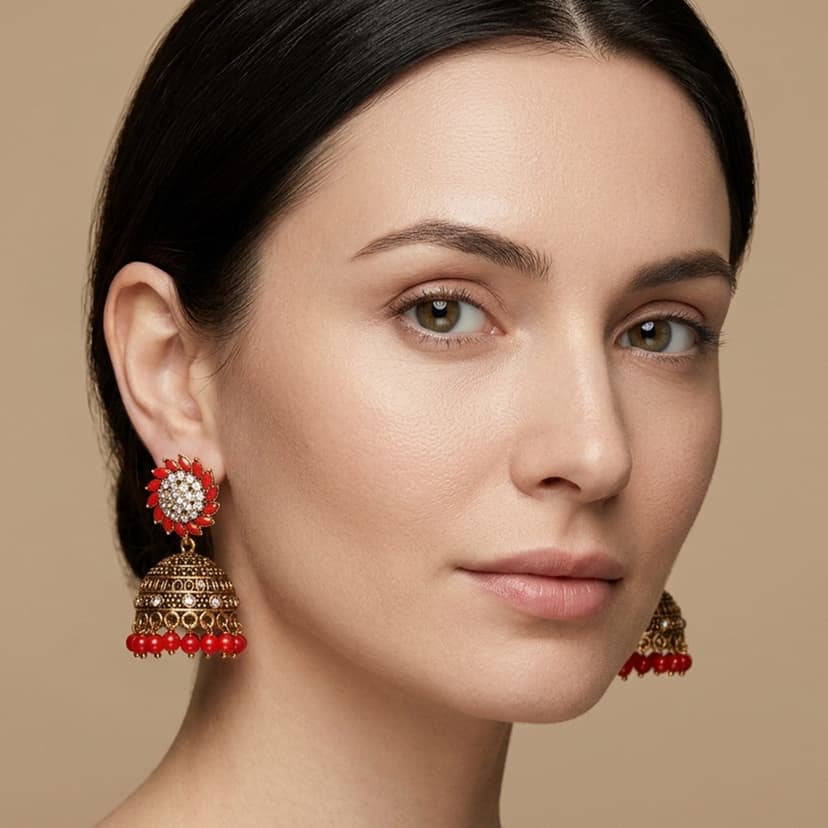 Ladies Jimki Earrings