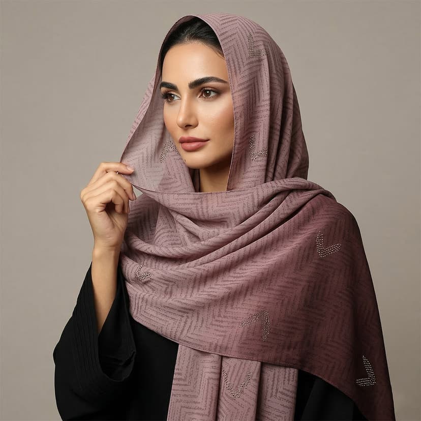 Shella Chiffon Plain Scarf