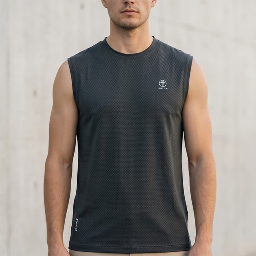 Men Sports T-Shirt Sleeveless