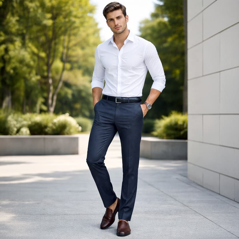 Men Plus Size Formal Pant