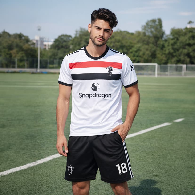 Men Football Shirt Set Manchester Style