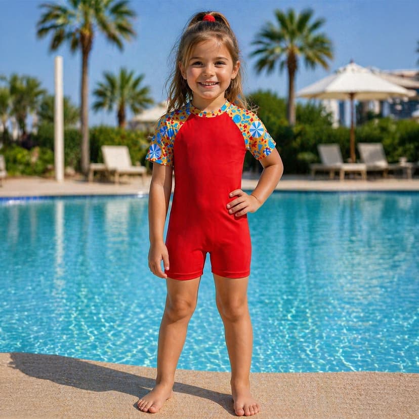 Girls Swimming Suit 1 Piece