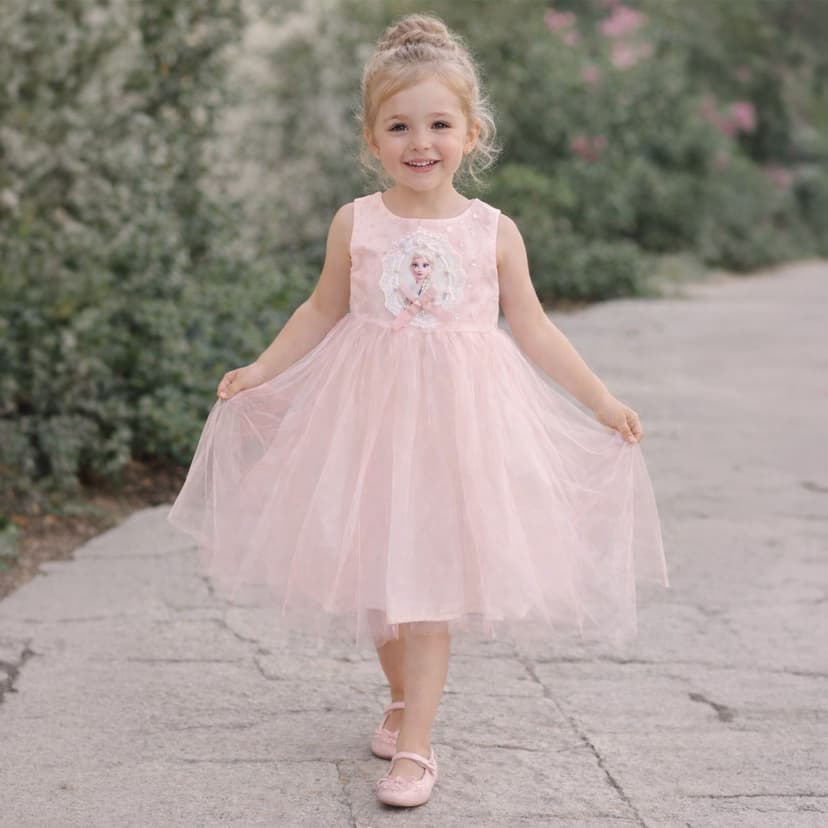 Girls Party Dress Sleeveless