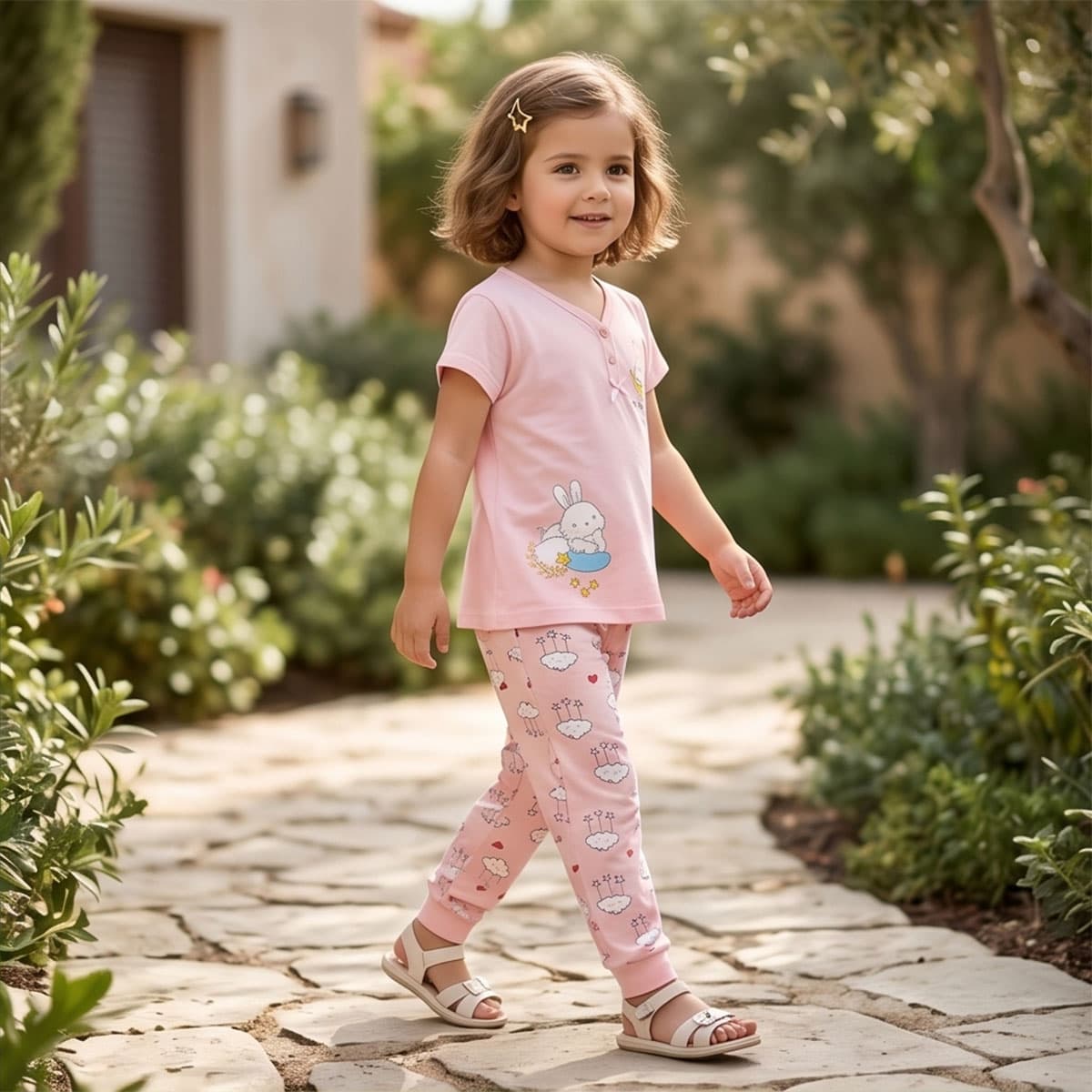 Boys Pyjama-Pink-4