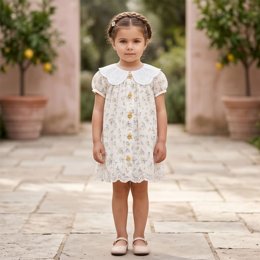 Girls Cotton Dress