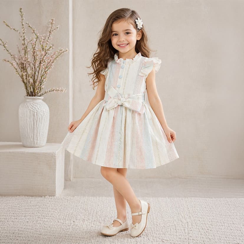Girls Cotton Dress