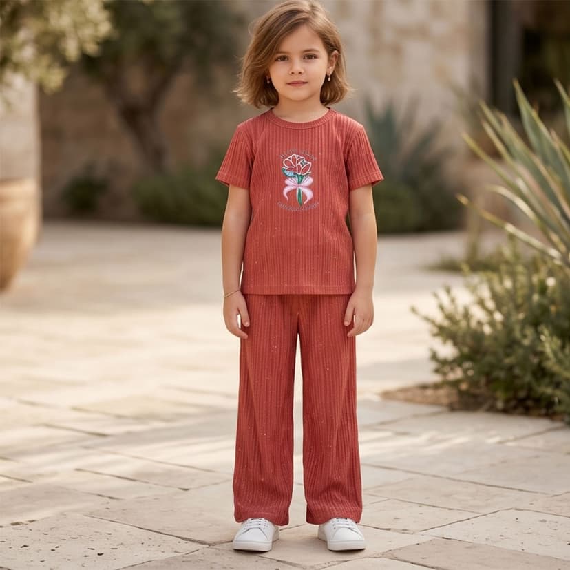 Girls Pyjama Set 2 Piece