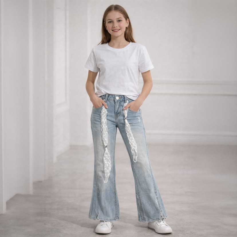 Girls Jeans Pant
