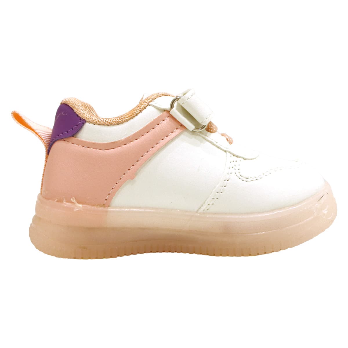 Baby Boy LED Sports Shoes Size 20-25-Peach