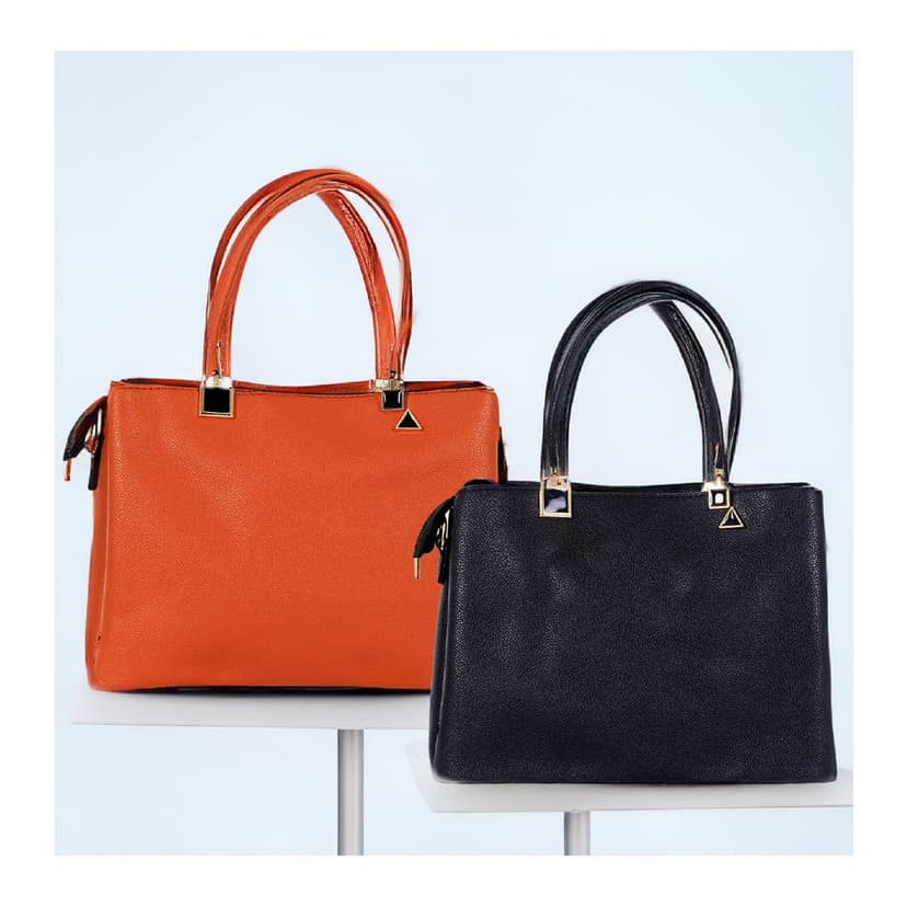 Ladies Bag Soft Plain Medium Size