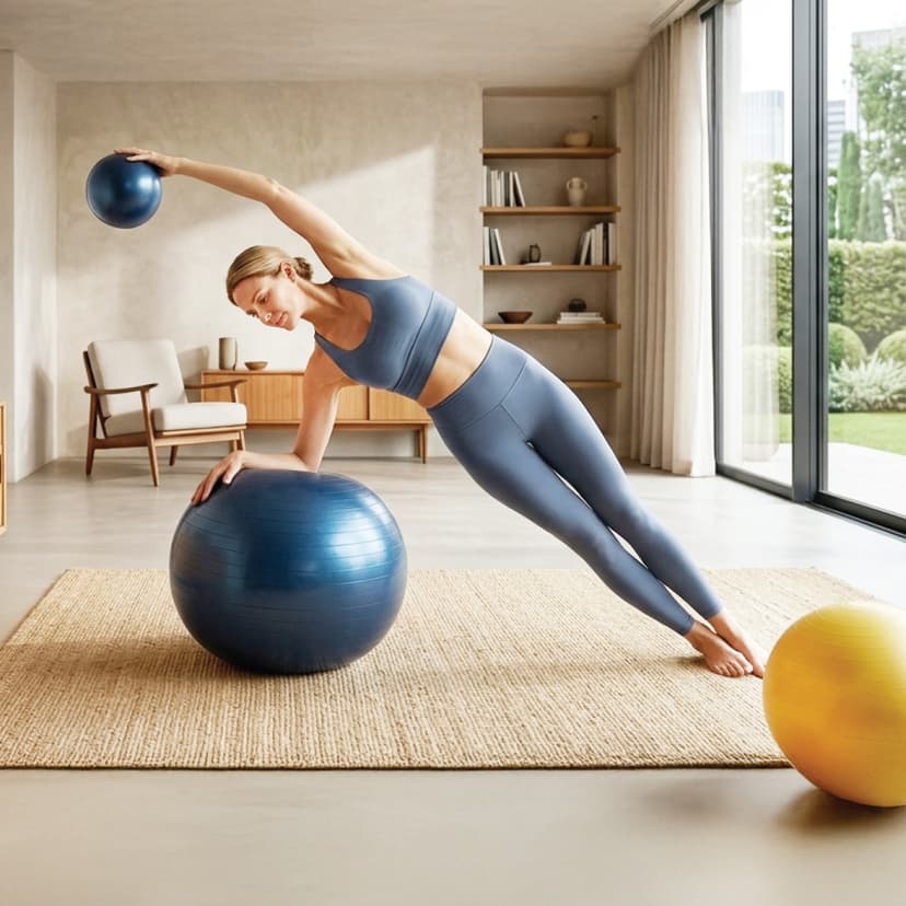 Anti-Burst Gym Ball 85cm
