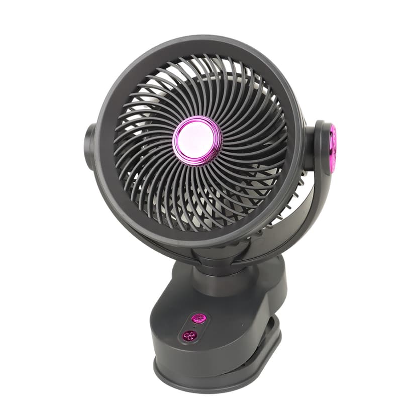 Clamp Light Fan