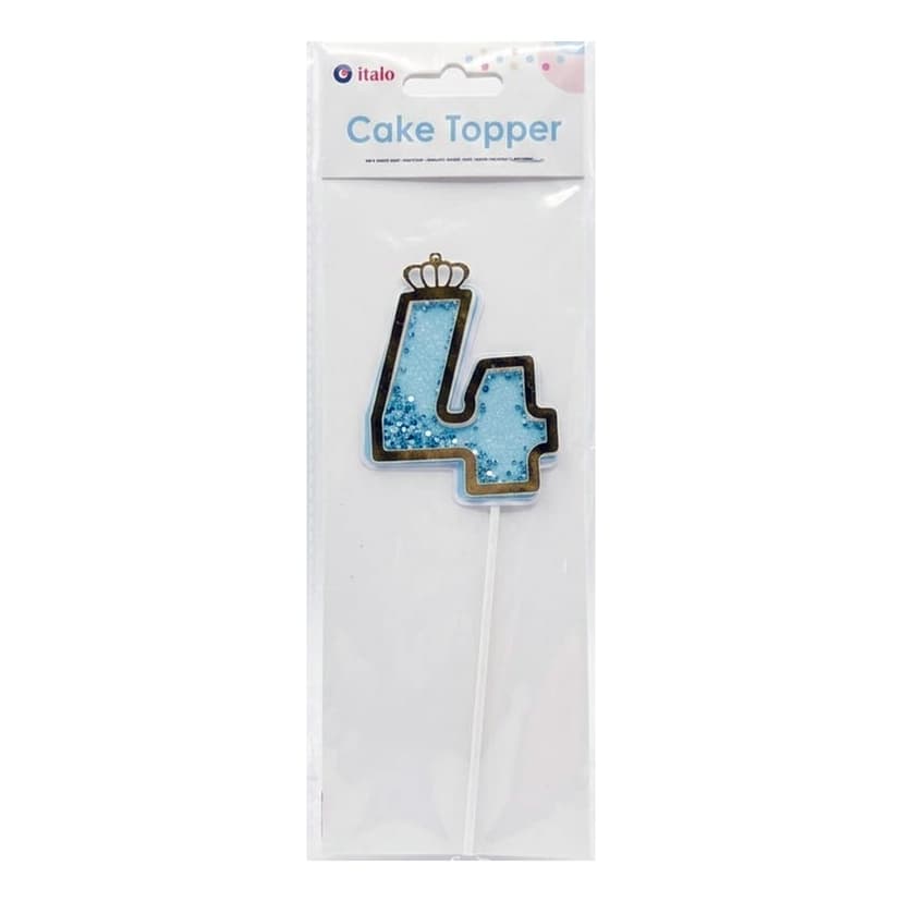 Glitter Cake Topper No. 4