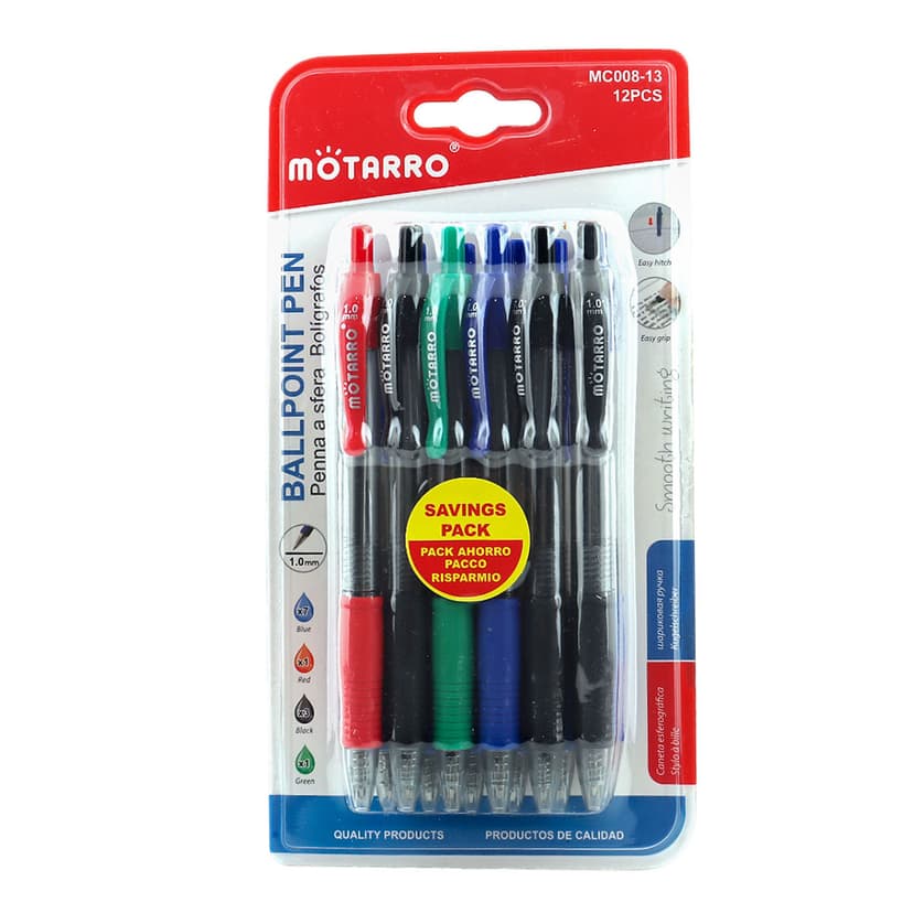 Motarro Multicolor Ballpoint Pen Set