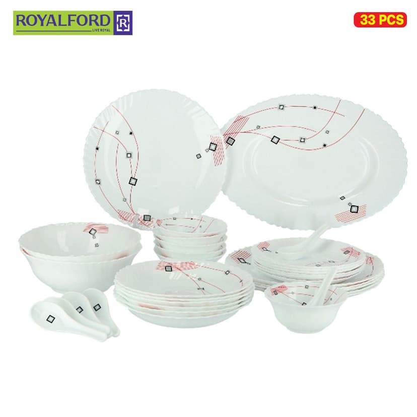Opal Ware Dinner Set 33P