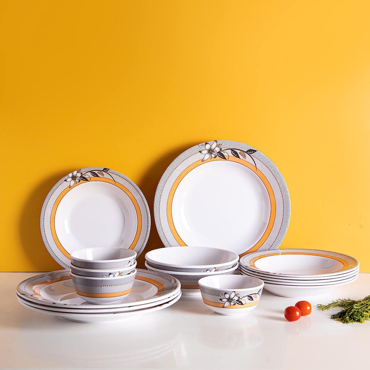 20 Pcs Melamine Dinner Set