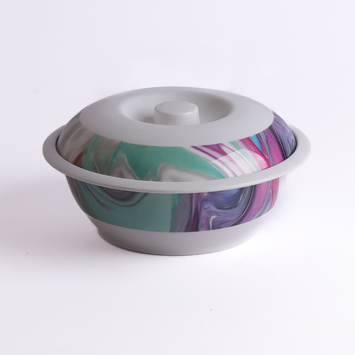 Melmine Bowl W/Lid 8