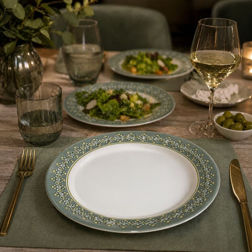 Melamine Dinner Plate 7 Inch