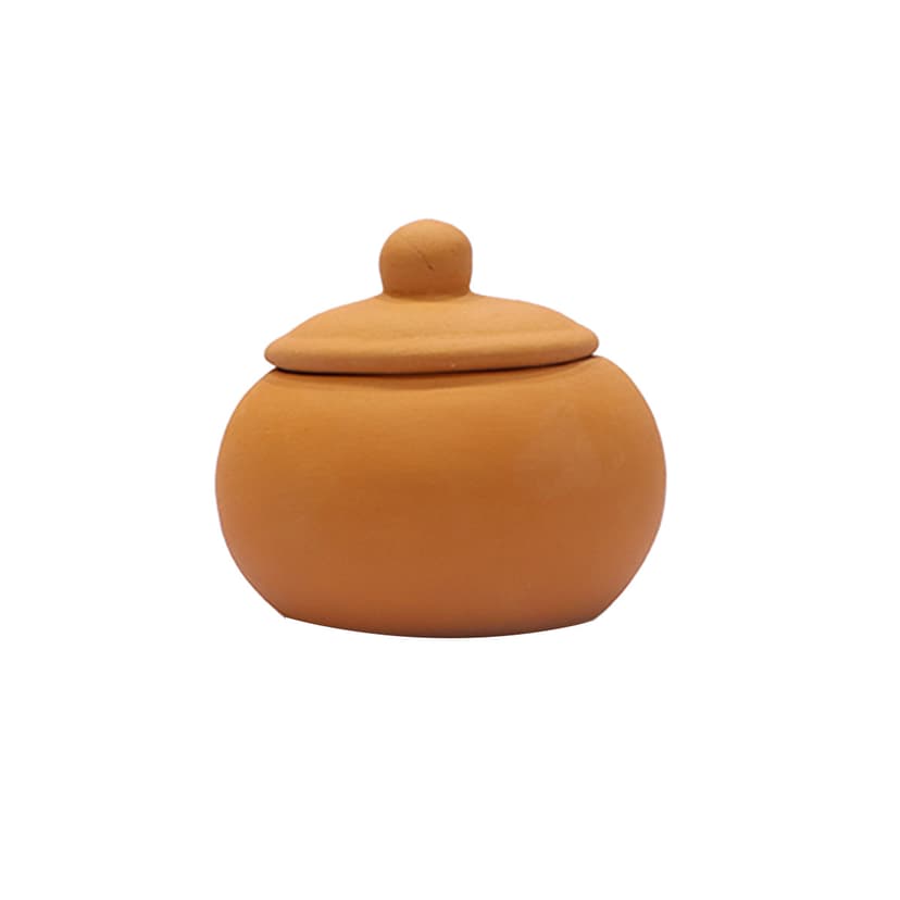 Clay Oval Pickle Pot