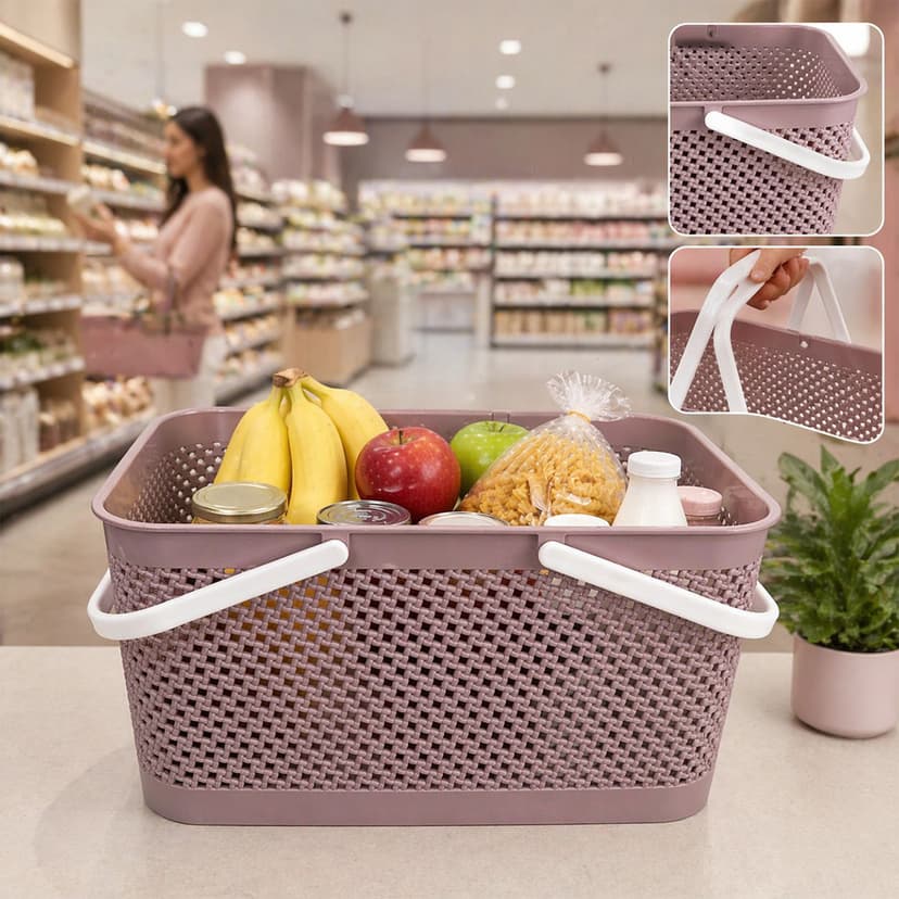 Shopping Basket Knit Design