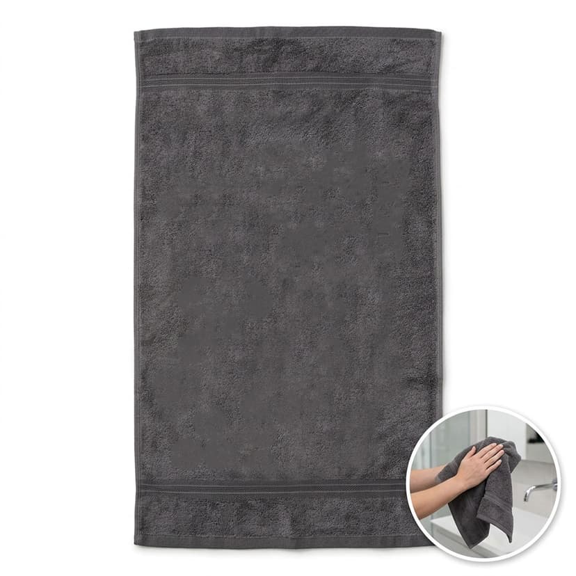 Home Essence Towel 40x70 Charcoal