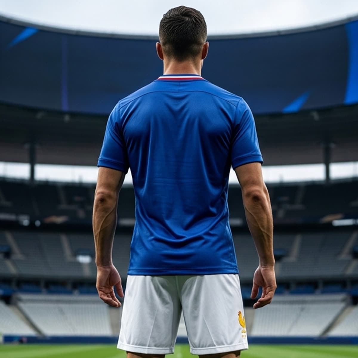 Men Football Set France Blue