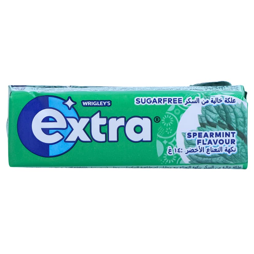 Wrigley's Extra Sugarfree Gum Spearmint Flavour 14g
