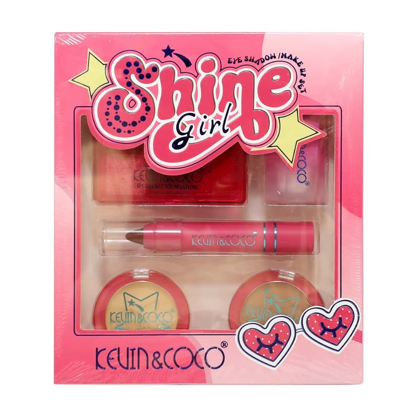 Kevin & Coco Shine Girl Eye Shadow Make Kit