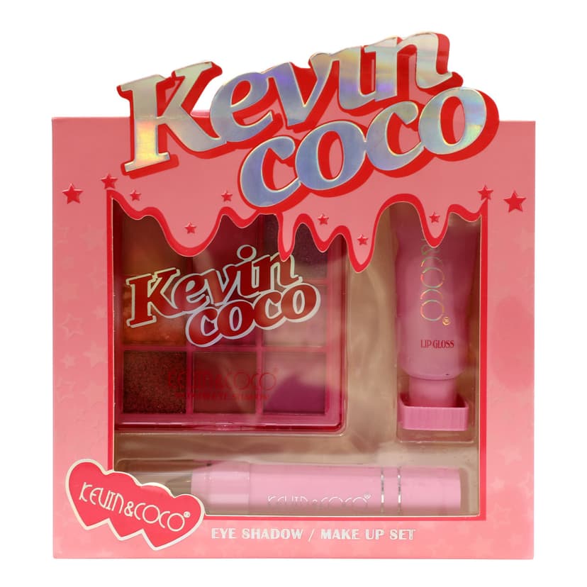 Kevin Coco Eye Shadow & Makeup Kit Set