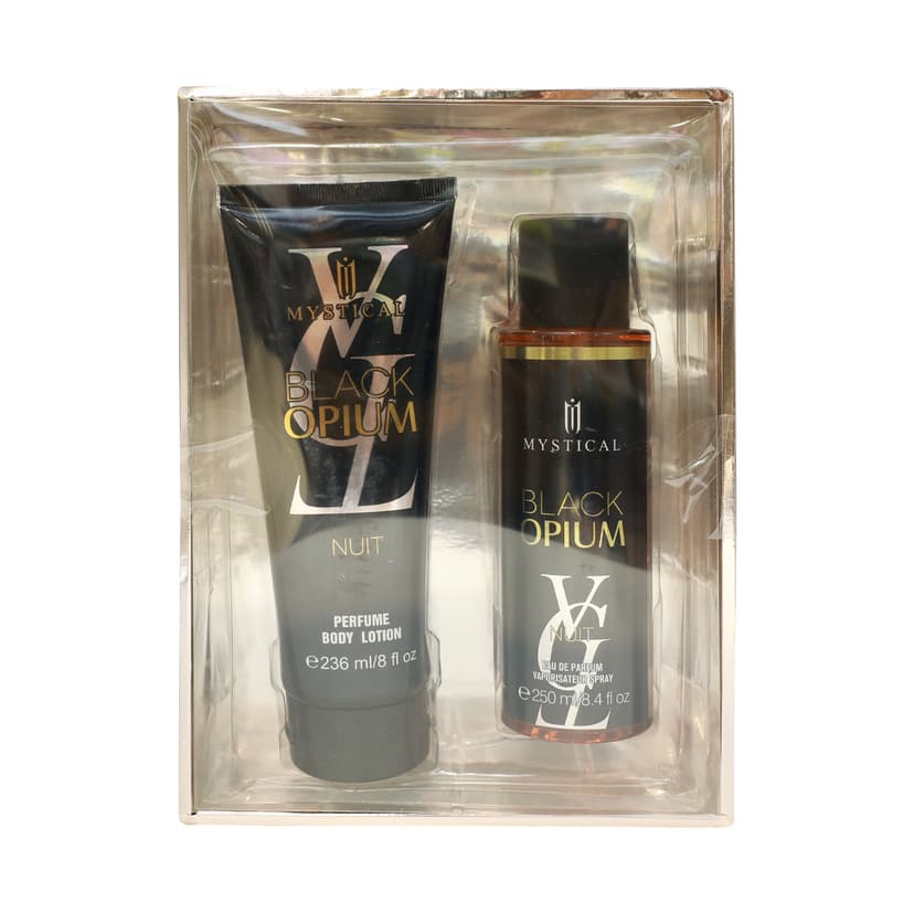 Mystical Black Opium Perfume Set