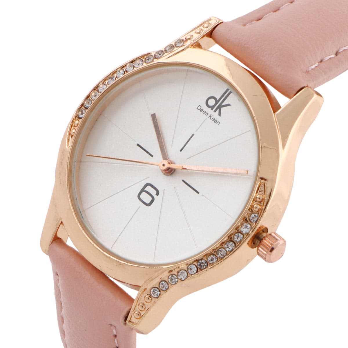 Deen Keen Ladies Leather Strap Analog Watch