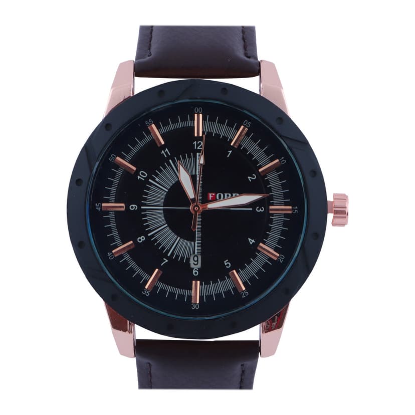 Mens Leather Watch