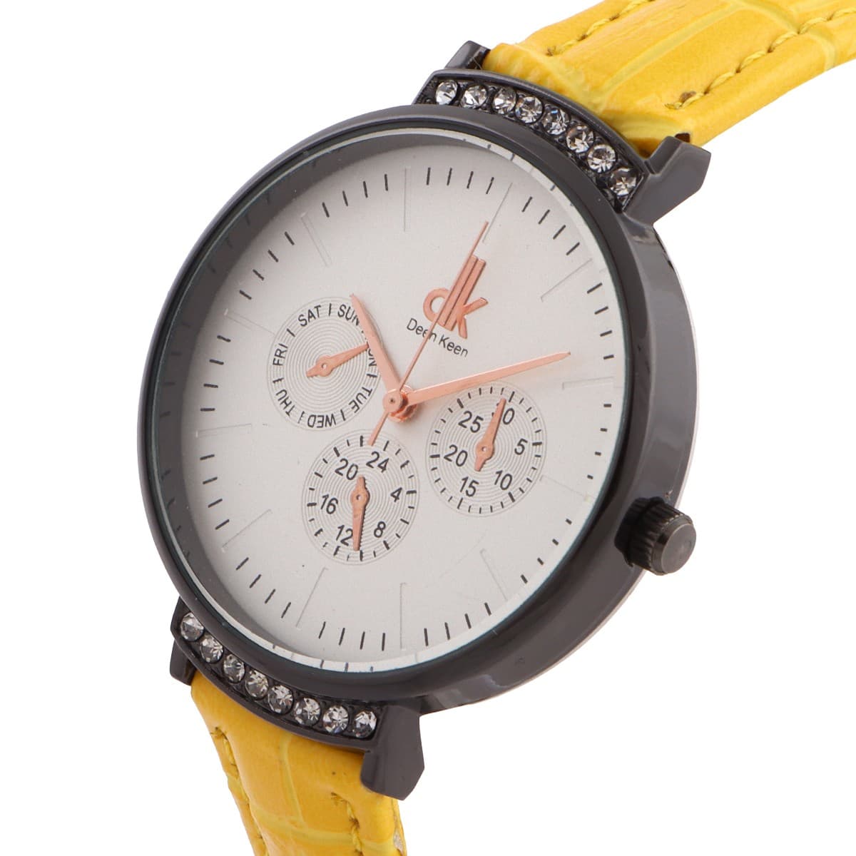 Deen Keen Ladies Leather Strap Analog Watch