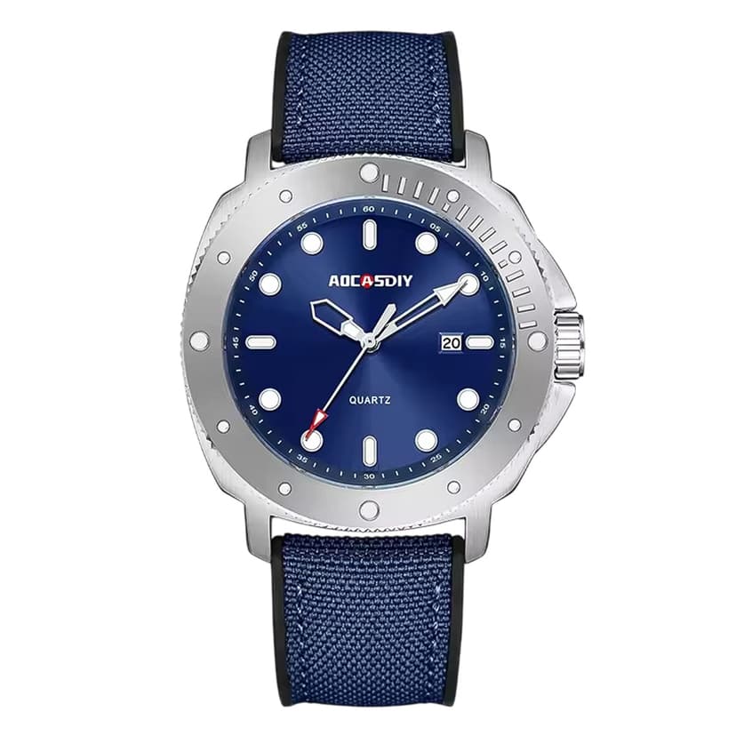 AOCASDIY Gents Leather Watch