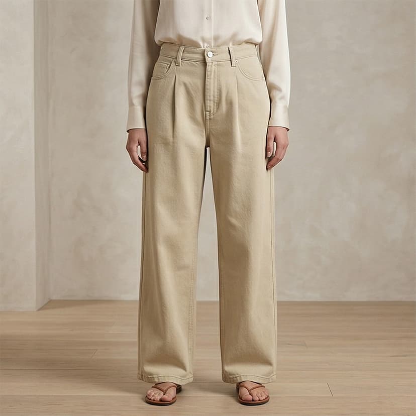 Ladies Straight Jeans