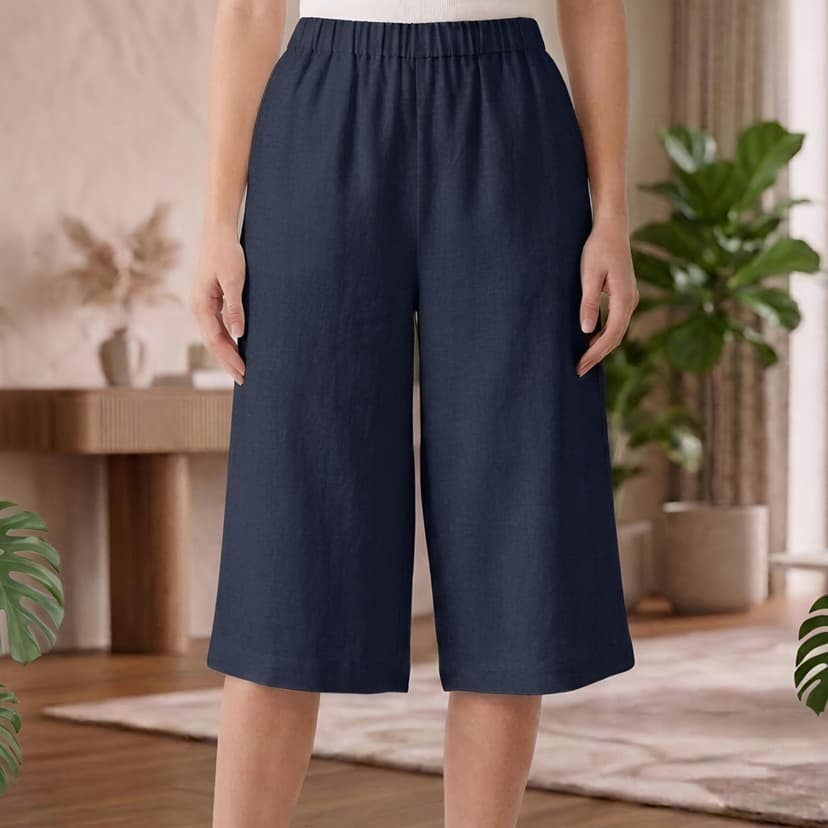 Ladies Plain Casual Pant