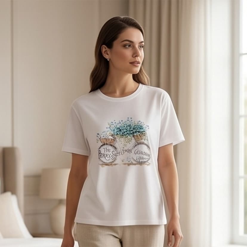 Ladies Printed T-Shirt