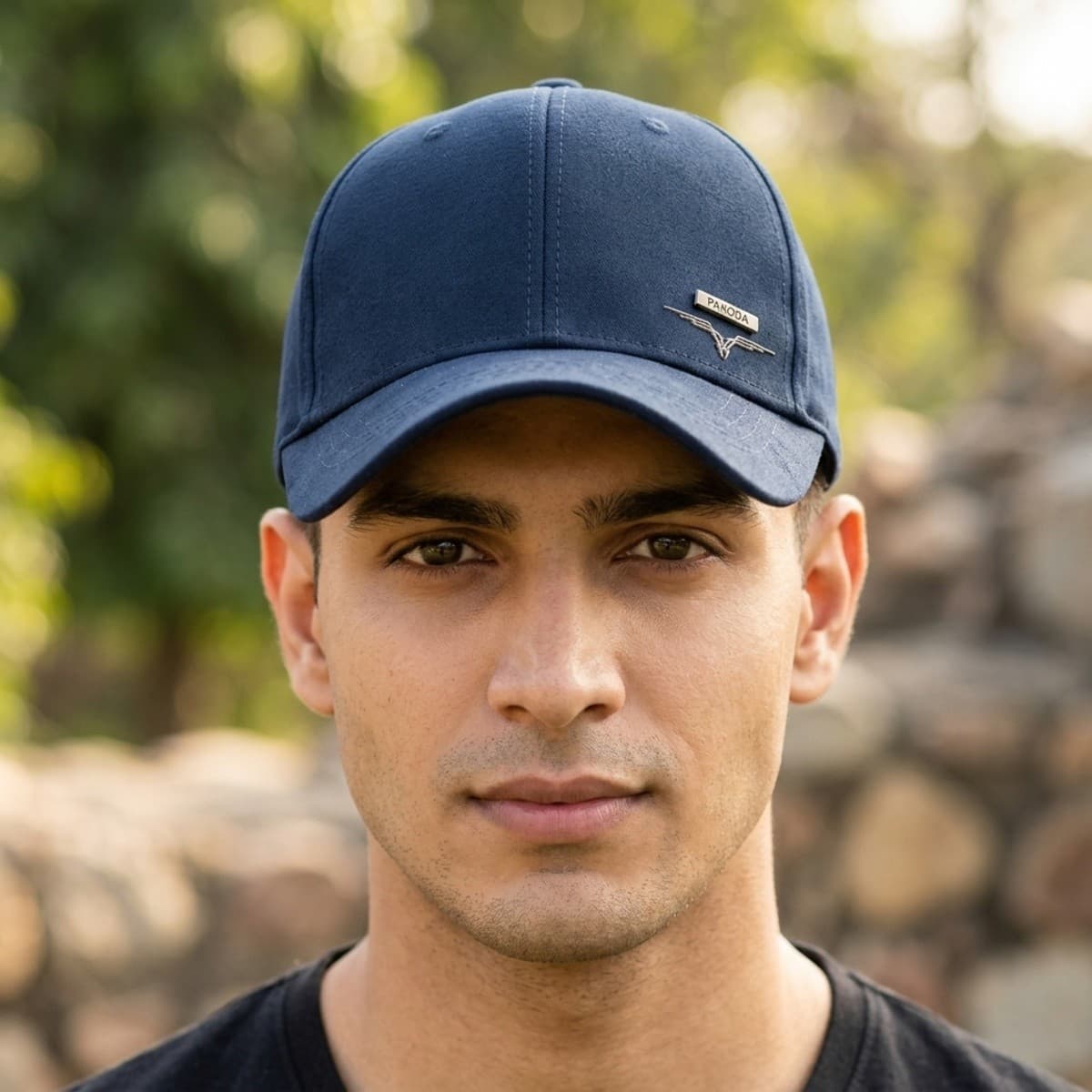 Mens Casual Cap-Navy Blue