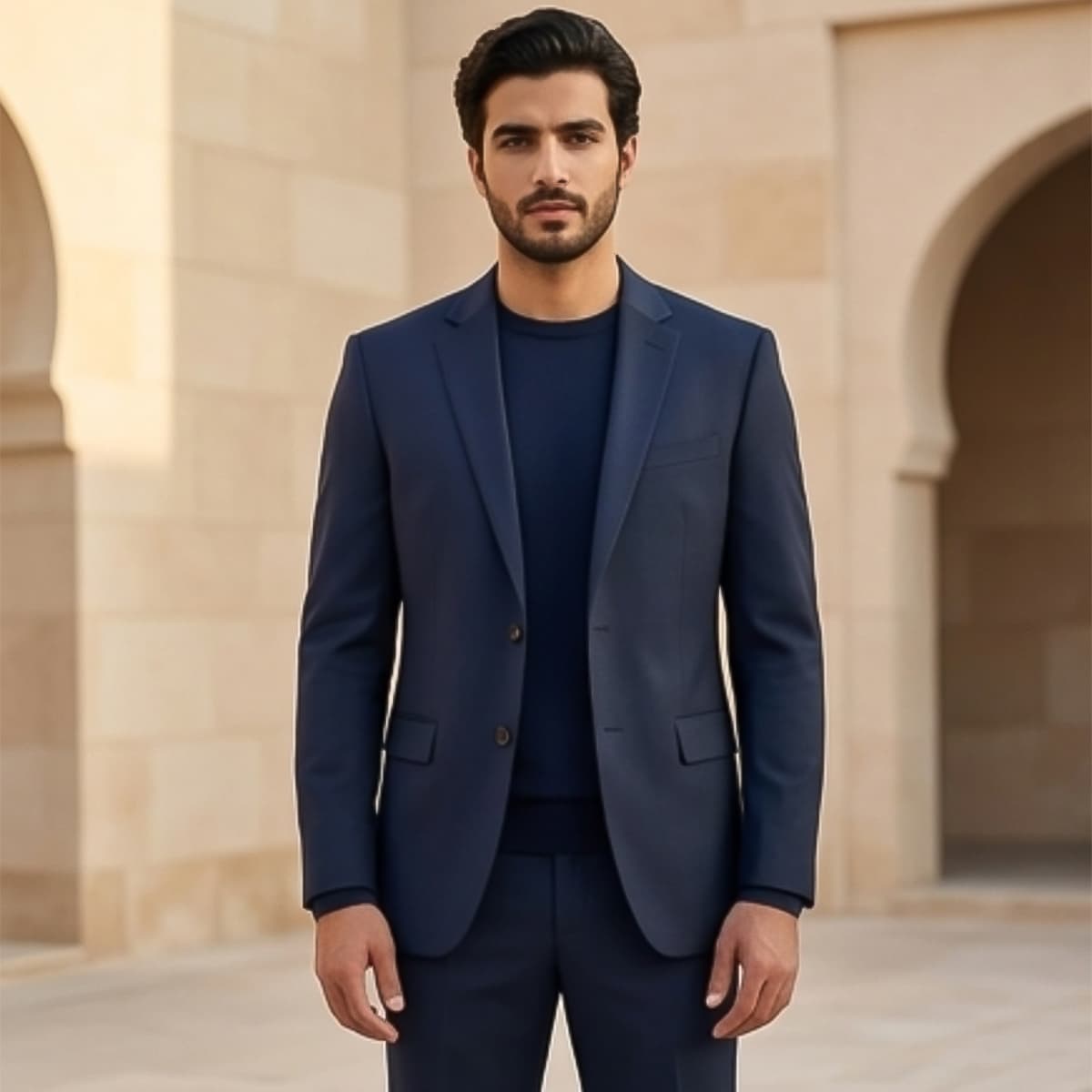 Men Plain Blazer