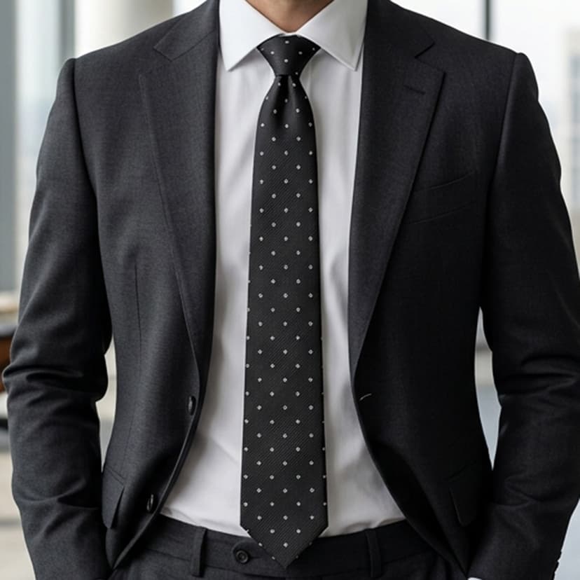 Men Slim Fit Tie 7cm