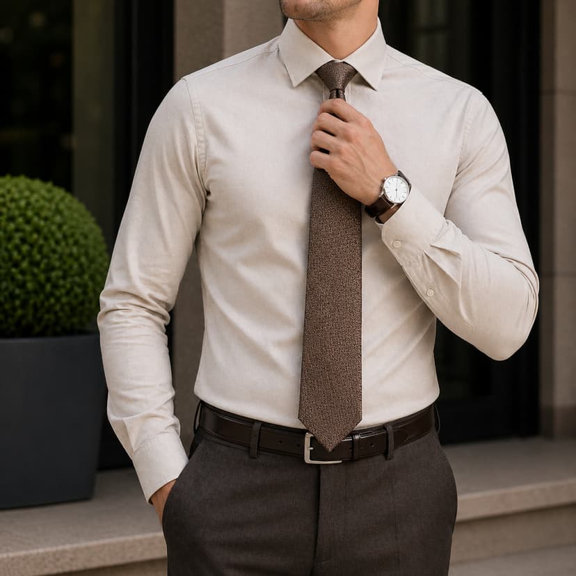 Men Slim Fit Tie 7cm 