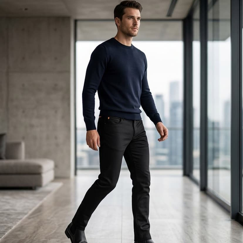 Men Skinny Slim Fit Jeans