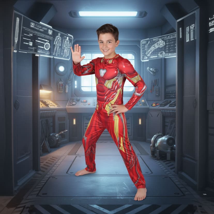 Boys Costume Hero Style