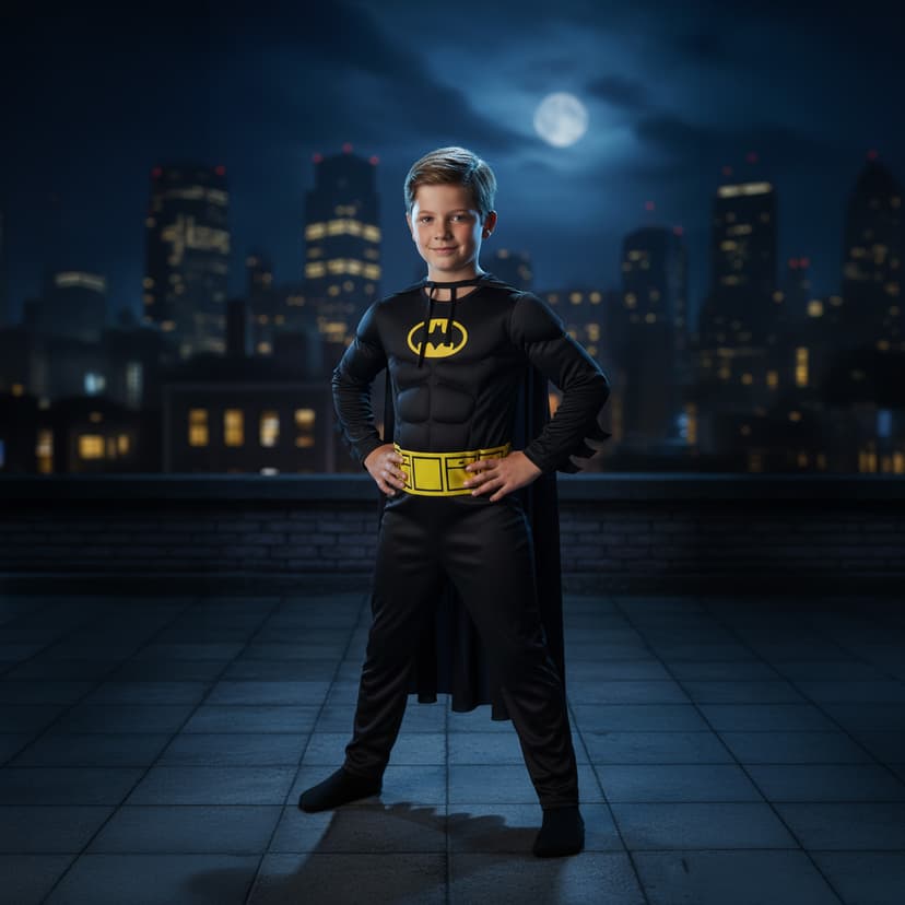 Boys Costume Bat Hero Style