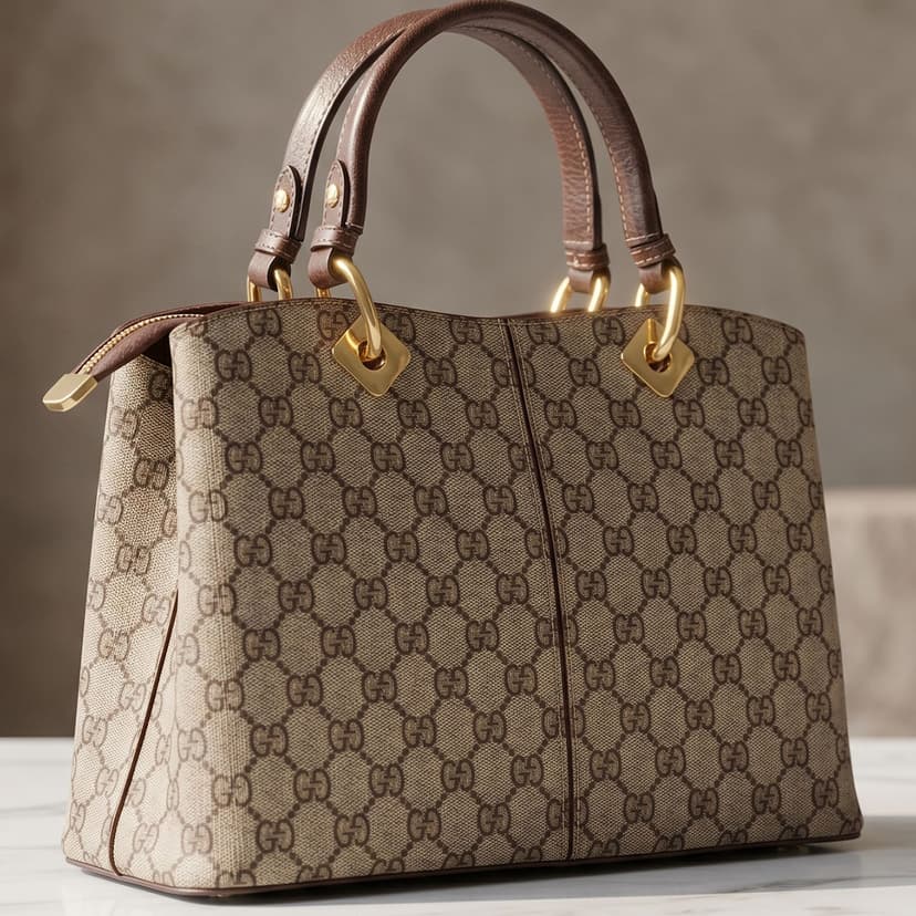 Ladies Soft Printed Handbag Medium