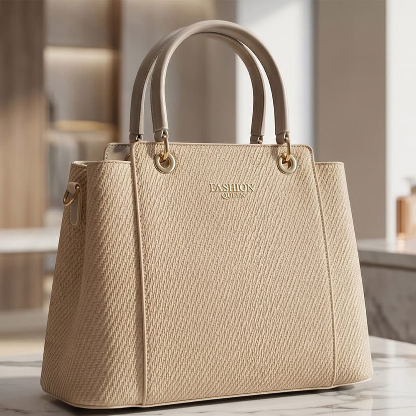 Ladies Soft Plain Handbag