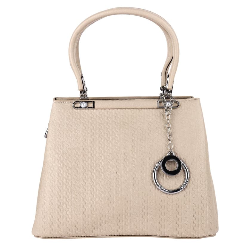 Ladies Handbag with Chain Accent