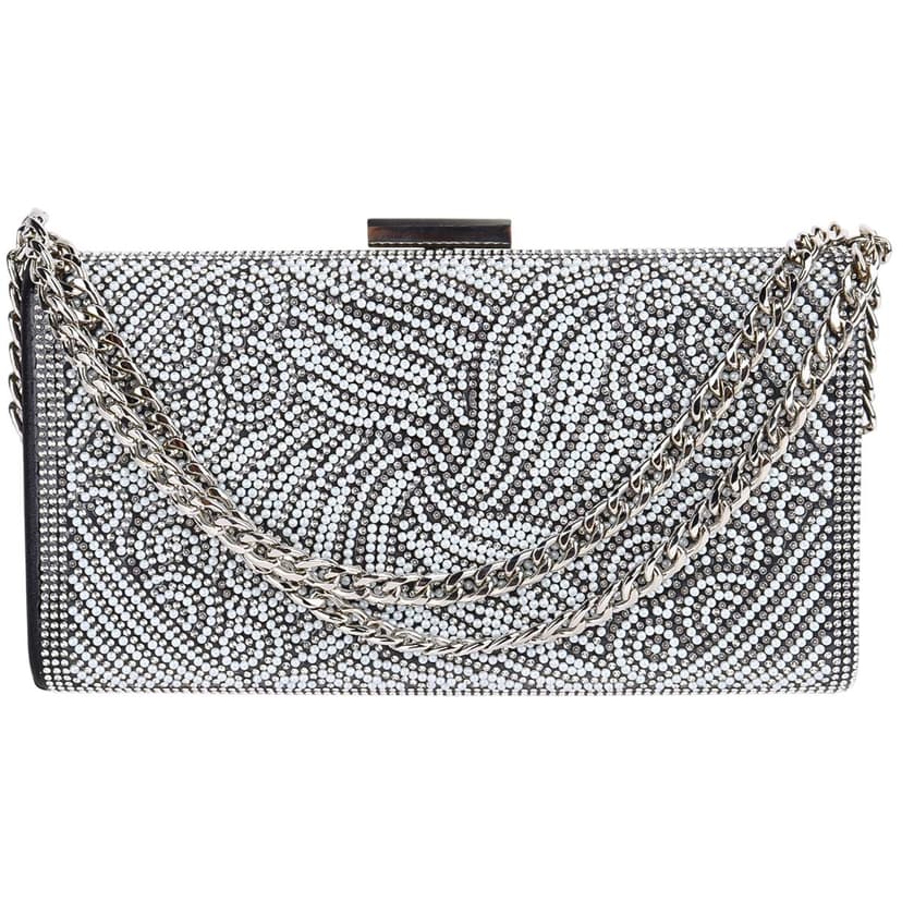 Sparkling Rhinestone Clutch Bag
